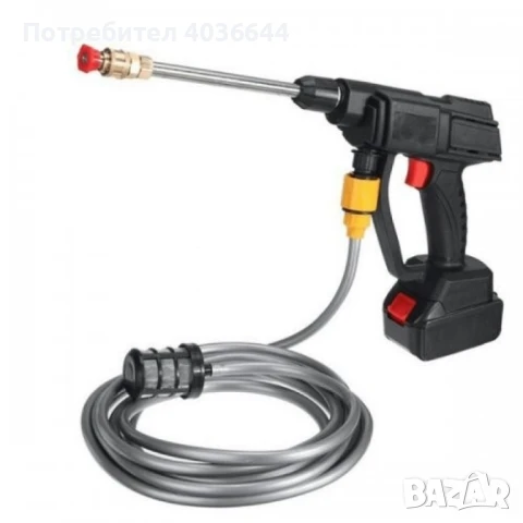 Акумулаторна Водоструйка 22 Бара, 1бр Батерия 48V 8Ah, Зарядно и Аксесоари в куфар - ПРОМОЦИЯ !!!, снимка 4 - Други стоки за дома - 50586959