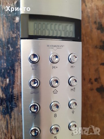 радио с антена, калкулатор, термометър, часовник с аларма - Марксман дизайн, снимка 9 - Други - 17019847