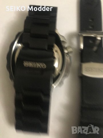 Оригинална силиконова каишка за Seiko baby tuna , снимка 2 - Мъжки - 43838266