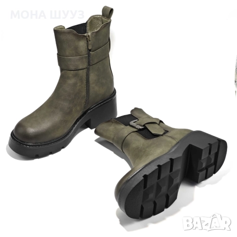 ДАМСКИ БОТИ код 04015, снимка 5 - Дамски боти - 51766485