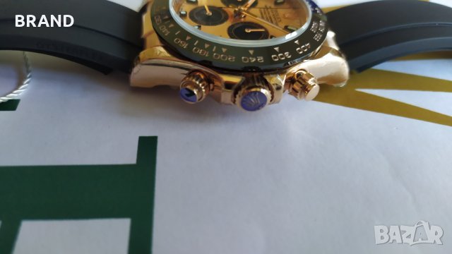 Rolex Cosmograph Daytona Gold Ceramic 40mm Automatic 116518LN клас 6А+, снимка 5 - Мъжки - 33308834