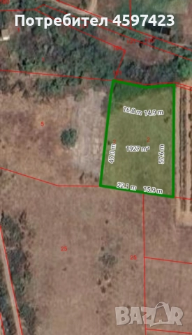 Продава се Парцел в ид.ч. в гр.Петрич, снимка 3 - Парцели - 51745474