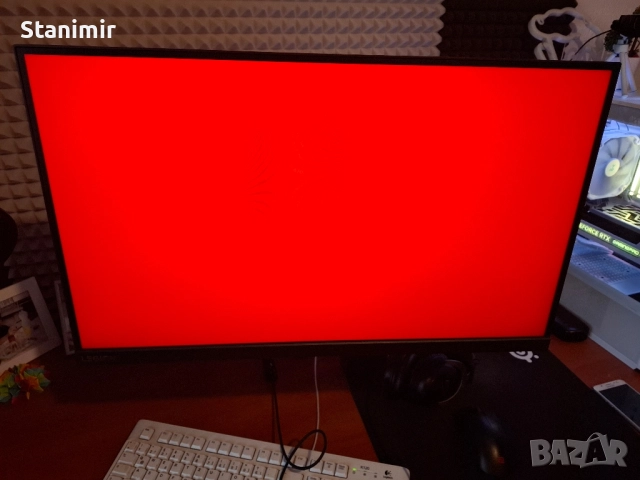 Монитор 2k QHD 240hz IPS Lenovo Legion 240 Hz Y27qf-30, 27", WQHD 240Hz, снимка 6 - Монитори - 52441011