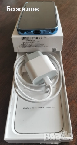 НОВ Iphone 15 PRO 128gb Blue Titanium , снимка 10 - Apple iPhone - 52167871