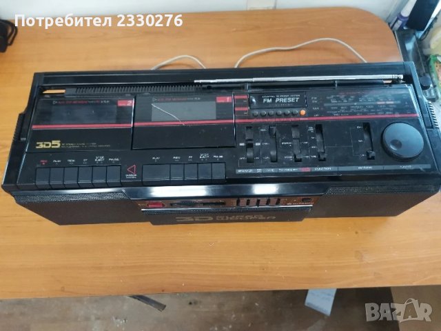 HITACHI TRK-3D5E, снимка 2 - Радиокасетофони, транзистори - 50529833