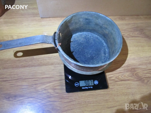 Медни съдове - тигани,купа,чайник, снимка 11 - Прибори за хранене, готвене и сервиране - 48843003