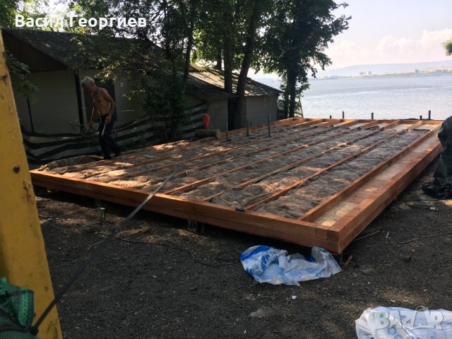 Дървени къщи  без бетонов фундамент , снимка 4 - Монтажи - 27649975