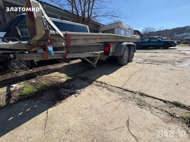 Ремарке за стройтелна техника, снимка 3 - Ремаркета - 53261837