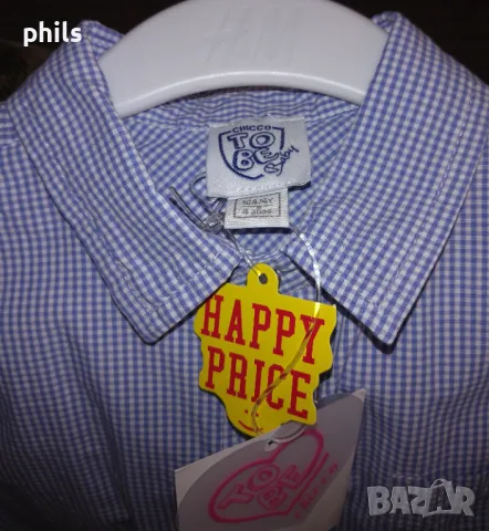 Нова риза Chicco 4 г., снимка 2 - Детски ризи - 49378665