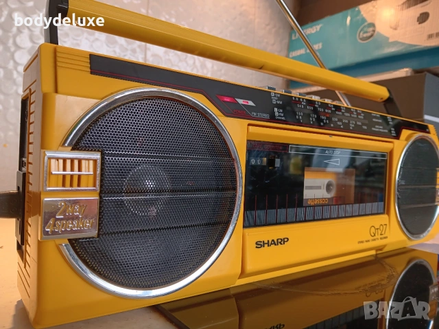 SHARP QT27 радиокасетофон, снимка 2 - Радиокасетофони, транзистори - 53334764