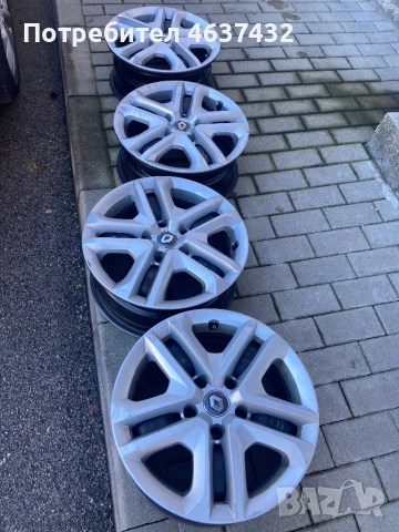 Оригинални железни джанти Рено 5/114,3 16, снимка 8 - Гуми и джанти - 52522232