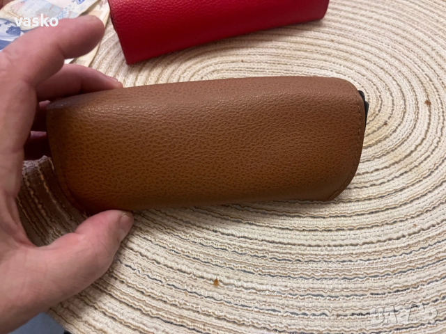 Калъф Ray Ban-кожен, снимка 4 - Слънчеви и диоптрични очила - 52849604
