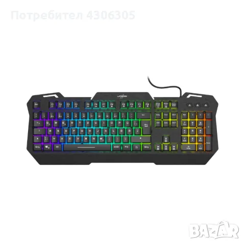 Геймърска клавиатура Hama uRage Exodus 450, Черен, USB, снимка 2 - Клавиатури и мишки - 48153437