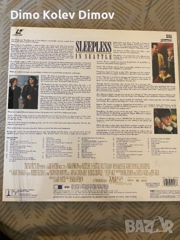 Laserdisc "Sleepless in Seattle" NTSC, снимка 2 - Други жанрове - 43862999