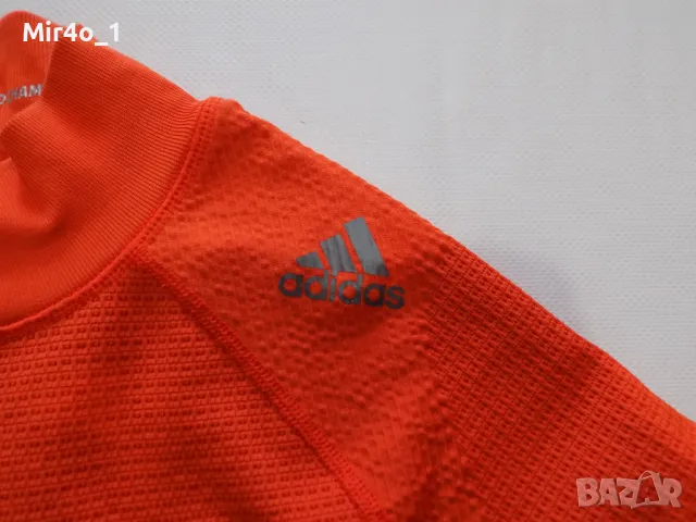 блуза adidas techfit climaheat тениска фанела потник оригинал спортна тренировка фитнес крос мъжка S, снимка 3 - Спортни дрехи, екипи - 49145289