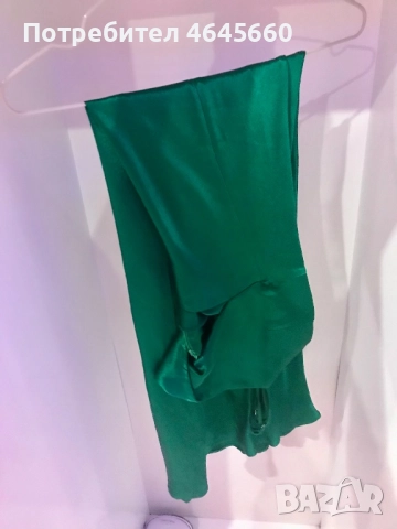 Рокля сатенена, снимка 3 - Рокли - 52383102