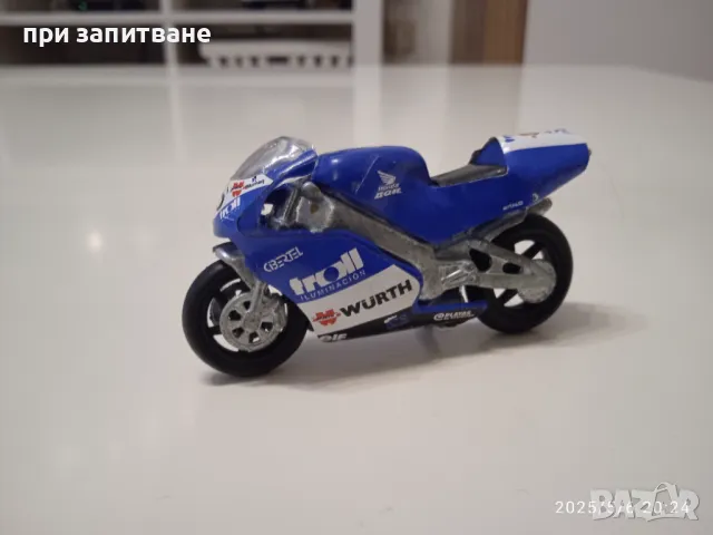 Honda motorcycle, Guisval, diecast, снимка 3 - Колекции - 50180822