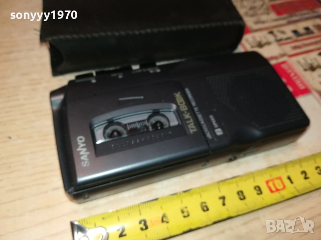 SANYO TRC-610M TALK-BOOK RECORDER 2010252241, снимка 6 - Радиокасетофони, транзистори - 52124215