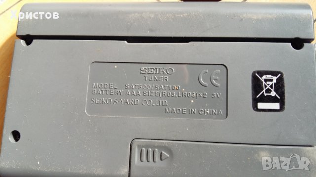 Електронен тунер за китара SEIKO, снимка 5 - Други - 26860158