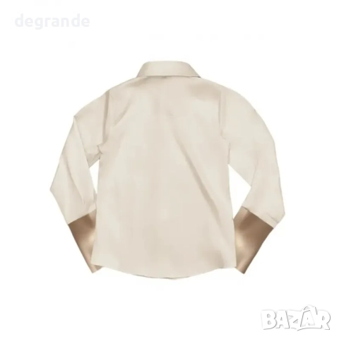 Официална дамска риза с маншети и емблема, снимка 2 - Ризи - 51442928