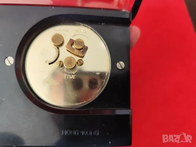 Преносим радио-часовник - Хонг Конг ~1970те, снимка 5 - Антикварни и старинни предмети - 47887881