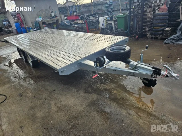 Отдавам под наем Ремарке/Платформа за Автомобили, снимка 2 - Транспорт под наем - 27222438