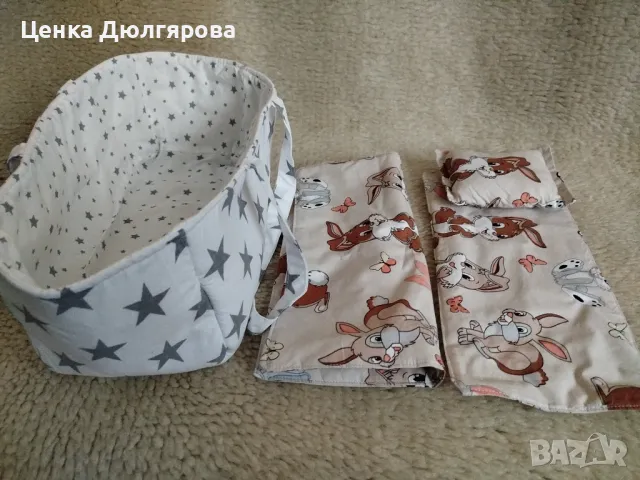 Плетена кукла с аксесоари и кошче, снимка 5 - Кукли - 49346276