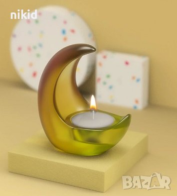 3D Извита поставка стойка за свещ свещник силиконов молд форма калъп смола гипс, снимка 2 - Форми - 37310185