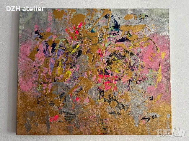 Авторска картина “Anxiety”, снимка 2 - Картини - 51642176