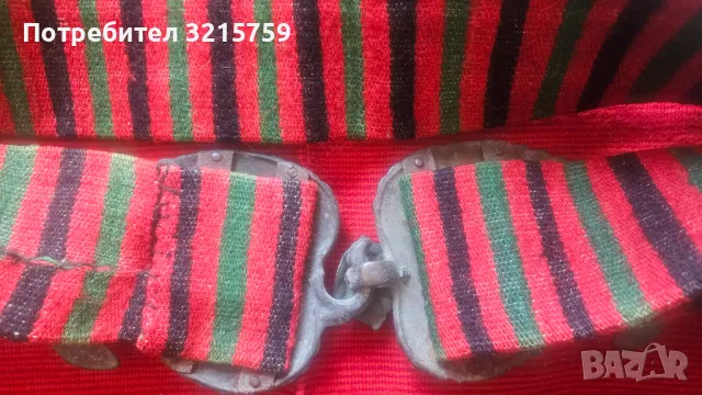 АВТЕНТИЧНА КЮСТЕНДИЛСКА САЯ НОСИЯ ,златна СЪРМА, пафти, снимка 6 - Антикварни и старинни предмети - 50348307