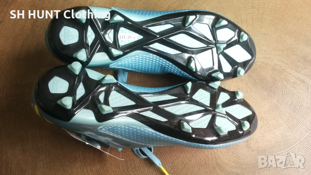 Adidas MESSI 15.3 Blue FG/AG Matte Ice Metallic Football Boots EUR 43 1/3 / UK 9 бутонки 212-14-S, снимка 14 - Футбол - 52228385