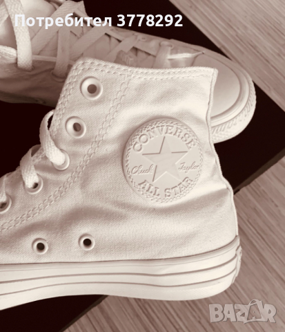 Кецове Converse, Нови, № 37.5, стелка между 24 и 24,5см.Само са мерени, неточен номер.100 лв