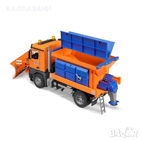 BRUDER Снегорин MERCEDES BENZ 03685, снимка 2 - Коли, камиони, мотори, писти - 40276383
