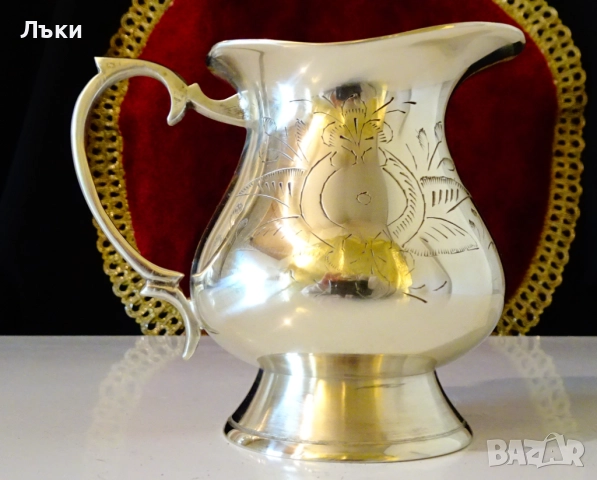 Блестяща бронзова кана,каничка,барок. , снимка 7 - Антикварни и старинни предмети - 51476707