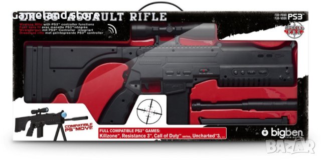Пушка EK-86 Assault Rifle - PS3 - PlayStation Move (3/4/5), снимка 1 - Аксесоари - 43136363