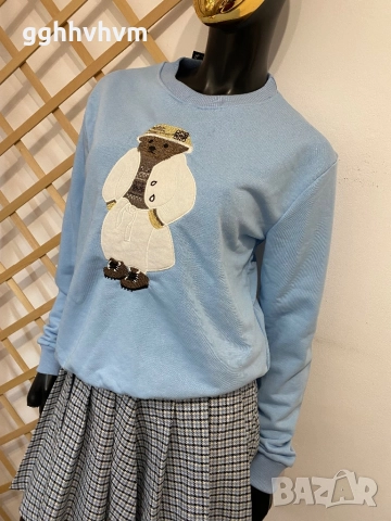 Блуза с мече, снимка 3 - Блузи с дълъг ръкав и пуловери - 52242398