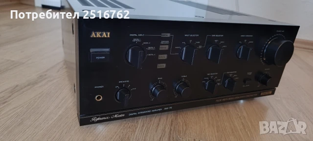 Akai AM-75, снимка 5 - Ресийвъри, усилватели, смесителни пултове - 50614185