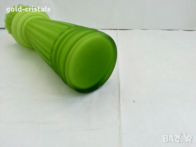 стъклена ваза цветно стъкло, снимка 7 - Вази - 27397914