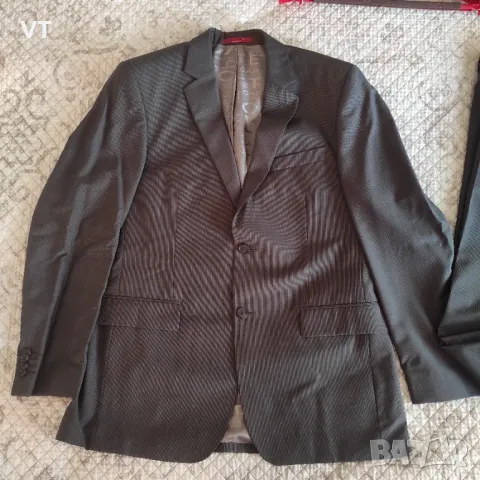 Мъжки костюм CARTEL - 52R, снимка 6 - Костюми - 19587552