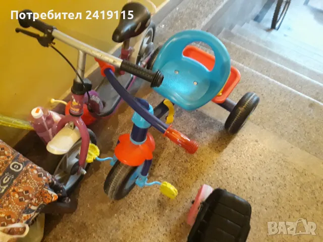 Детска тротинетка и детско колело баланс, снимка 3 - Детски велосипеди, триколки и коли - 48021382