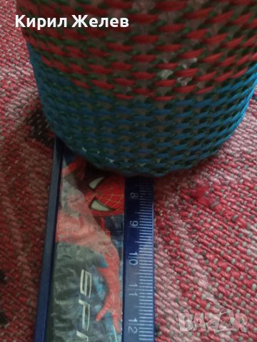 Стара бутилка с оплетка 28888, снимка 8 - Декорация за дома - 37255221