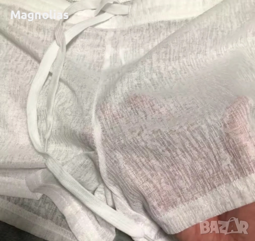 Секси прозрачни тънки шорти за мъже, плажни ежедневни дишащи, снимка 10 - Бельо - 52923171