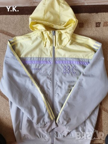 Оригинално мъжко горнище с качулка Adidas Originals 83-C, снимка 3 - Спортни дрехи, екипи - 26421631