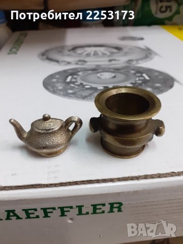 Мини бронзови съдове за колекция лот