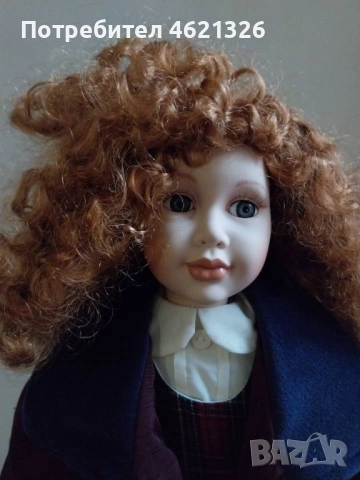 Винтидж порцеланова кукла на Х. Самюел Линдзи, колекционерска лимитирана серия като нова, снимка 15 - Декорация за дома - 52069242