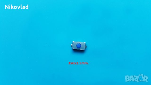 Микро бутон нормално затворен 3x6x2.5, снимка 2 - Друга електроника - 32439351