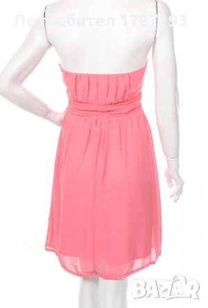 Розова рокля , снимка 2 - Рокли - 29073254