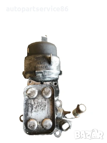 Корпус за маслен филтър с охладител за Peugeot 307 2.0 HDi (2004) 9646115280