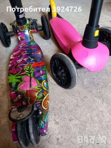 2бр-Детски тротинетки 44лв , снимка 2 - Скутери и тротинетки - 51552815