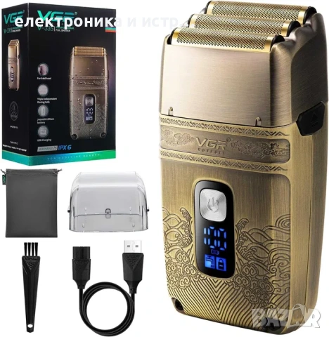 VGR Професионален шейвър Глава и Брада 